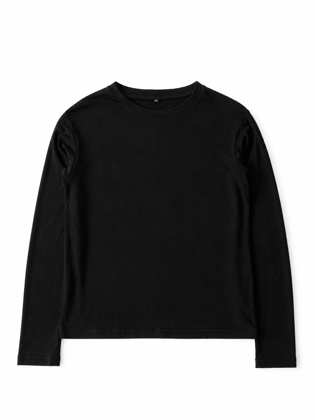 Longsleeve «Marlya» white/black