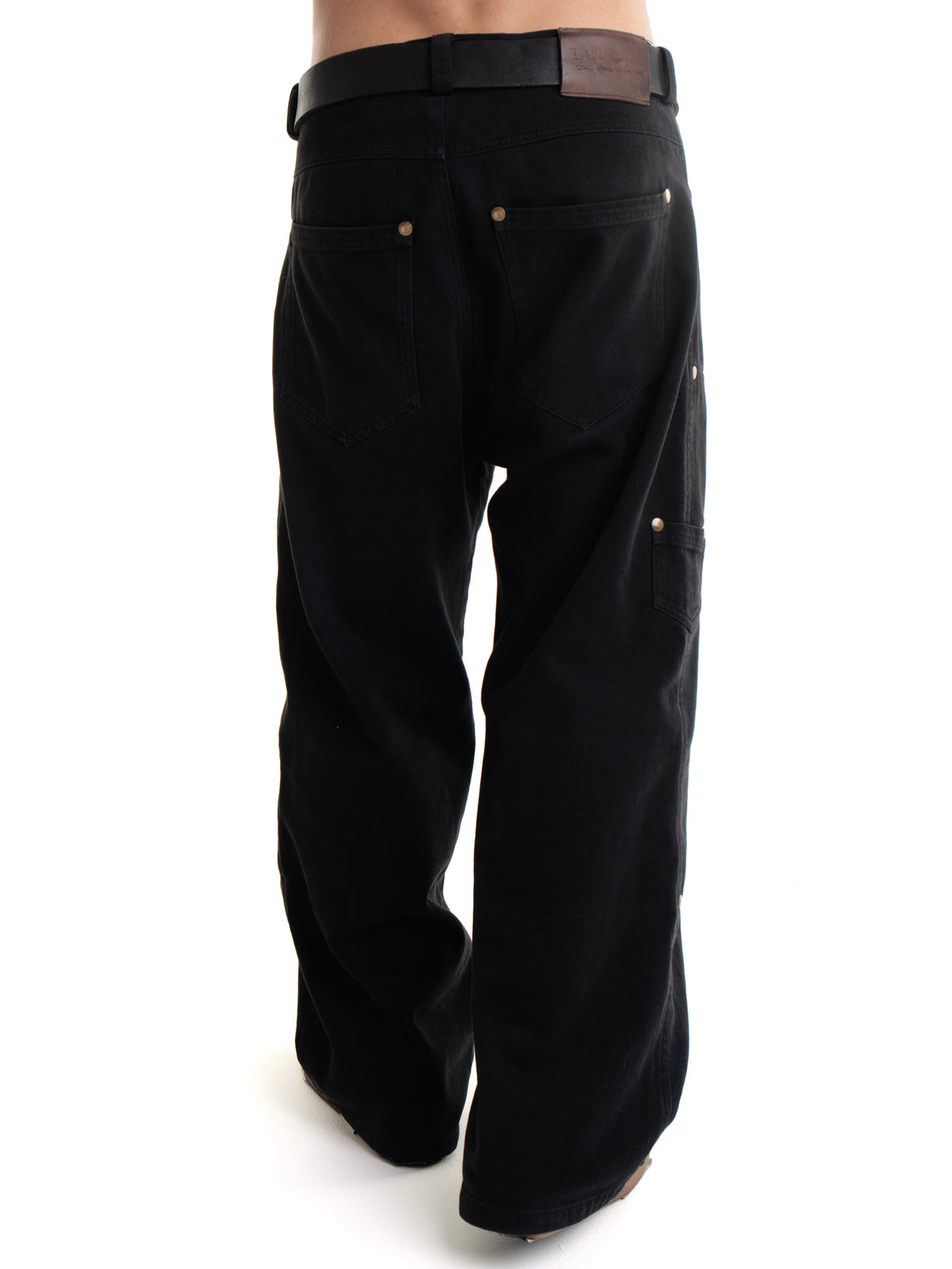 “uniform” jeans black