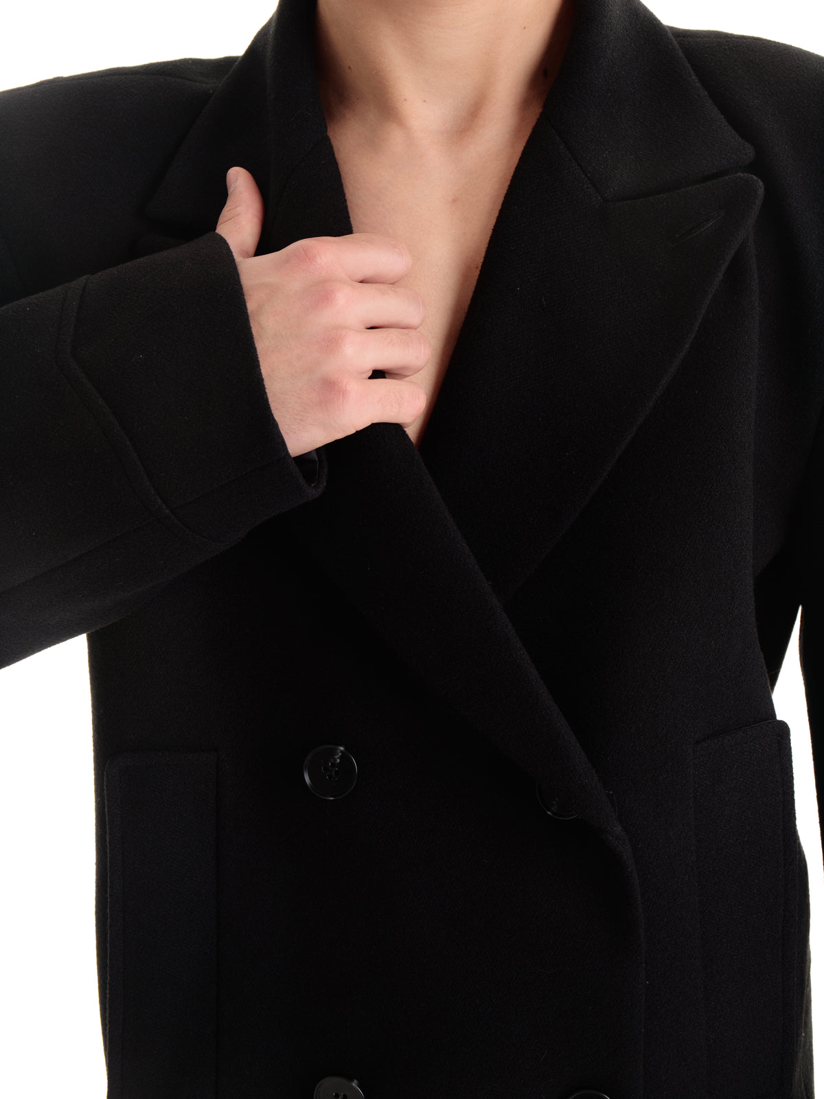 "Circle" cropped jacket