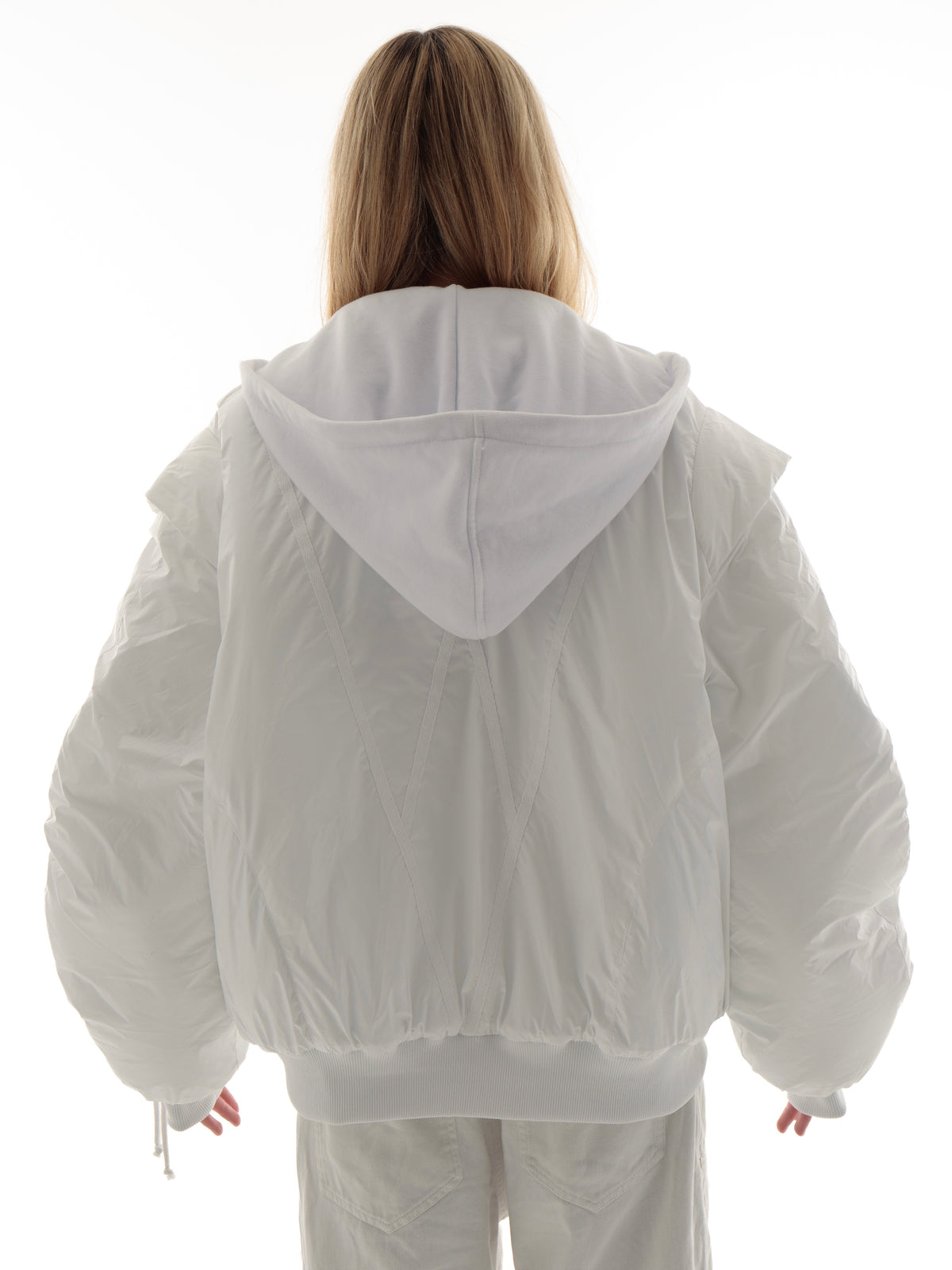 “AC” bomber white