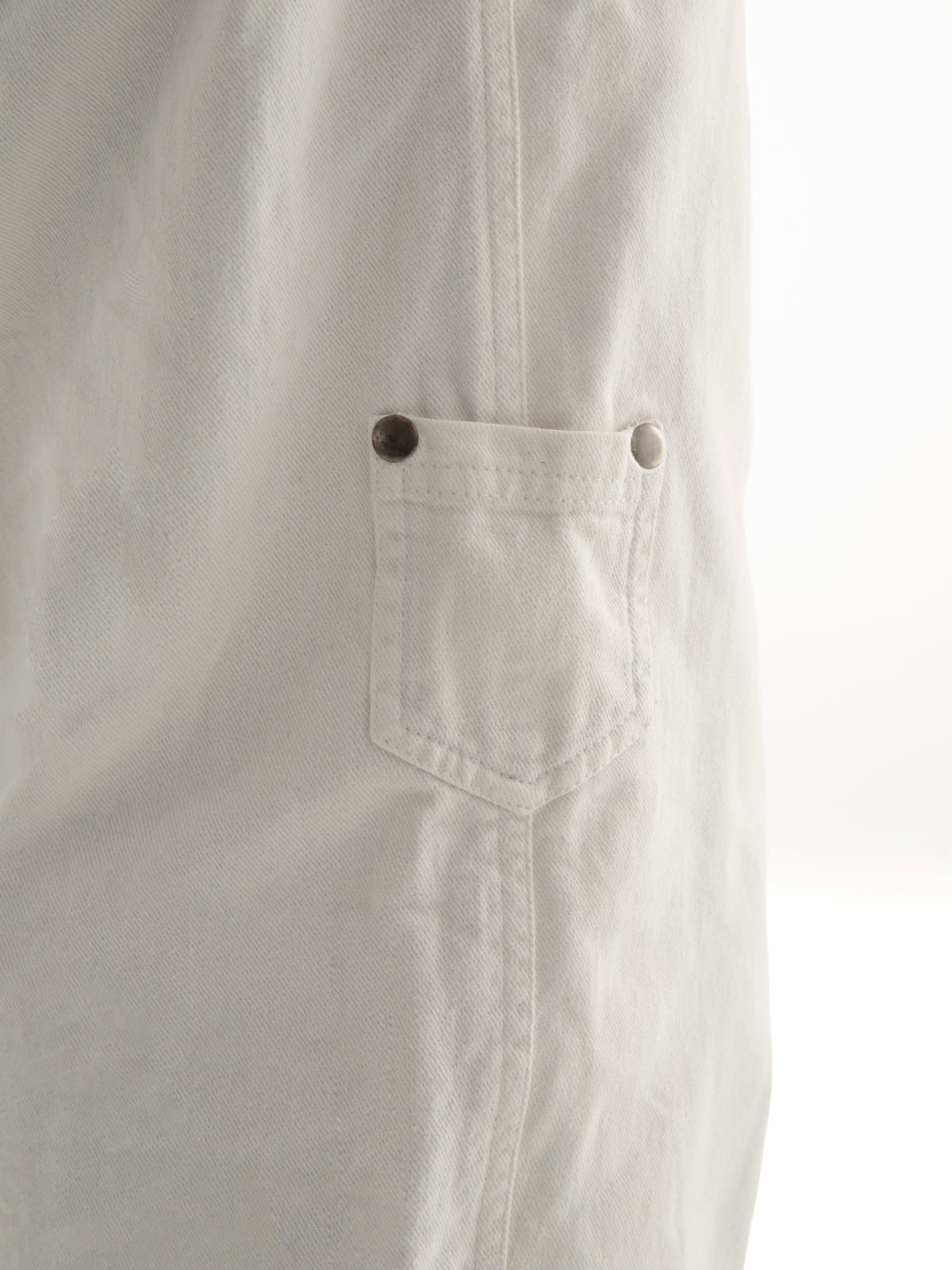 “uniform” jeans white