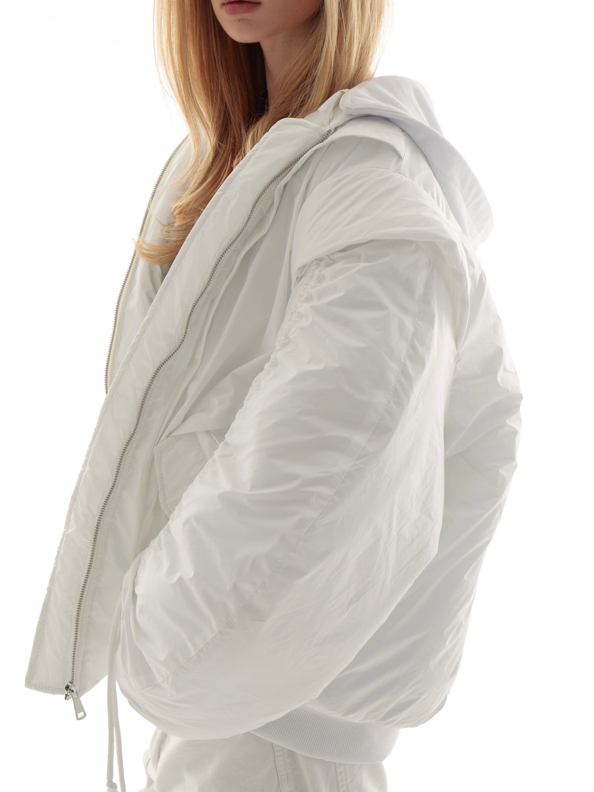 “AC” bomber white