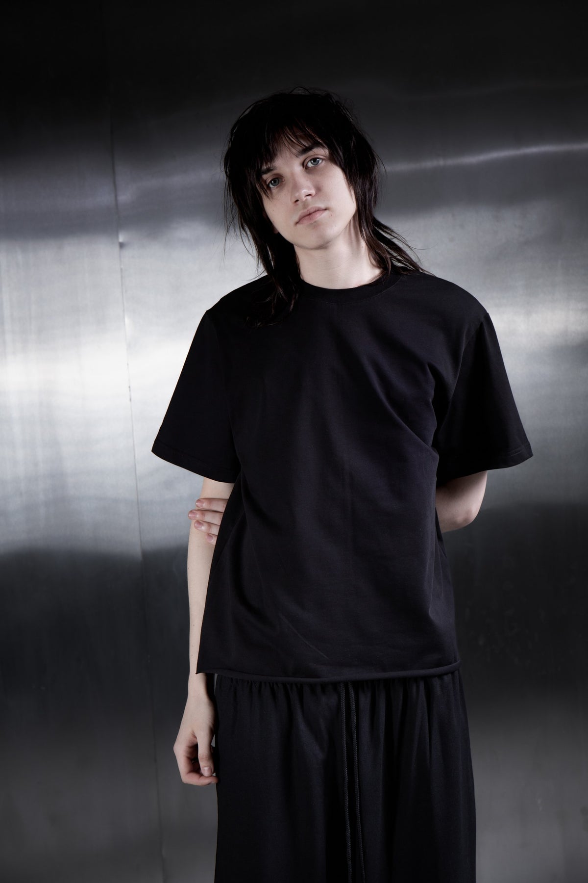 T-shirt klasyczny czarny