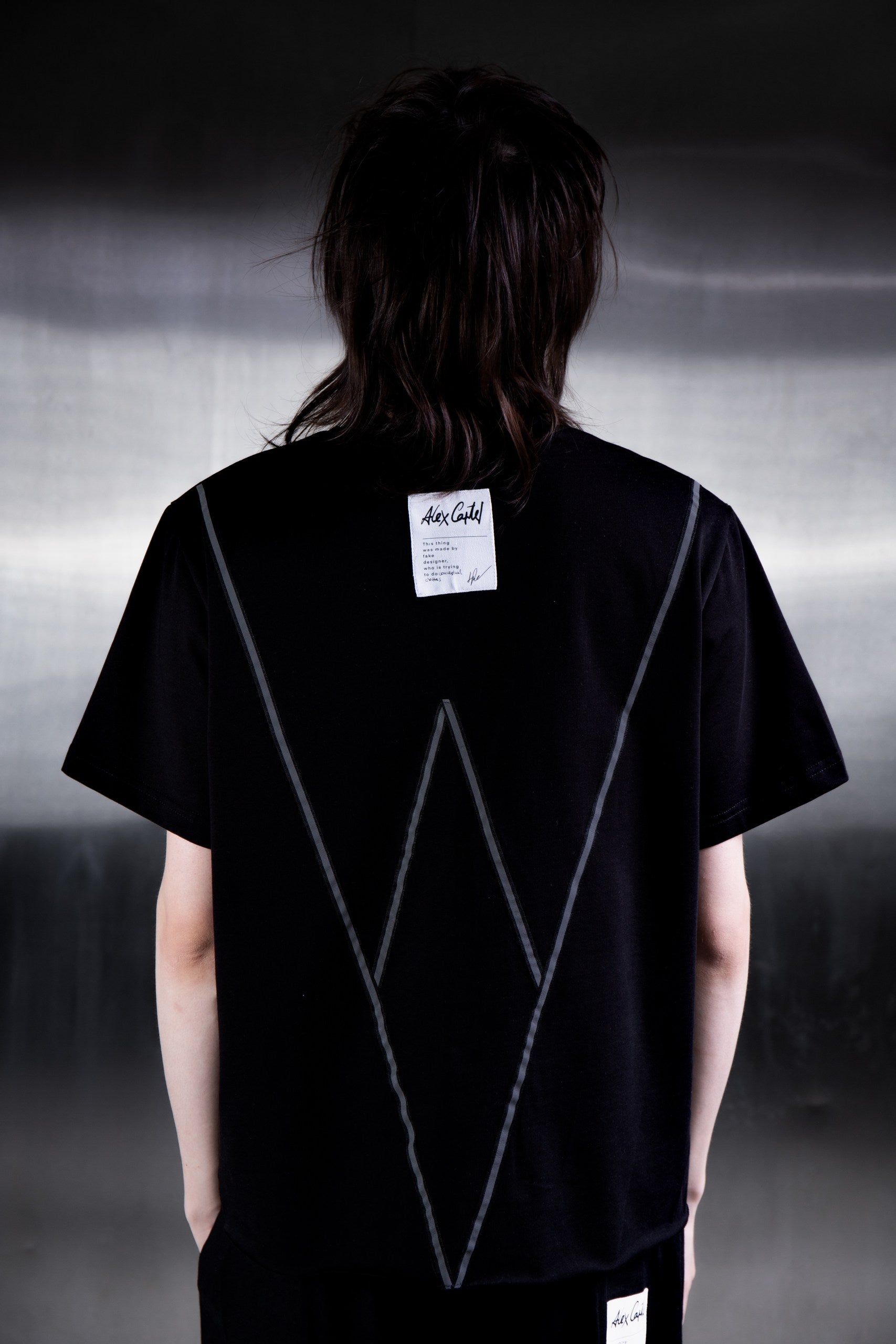 BASE reflective T-Shirt black