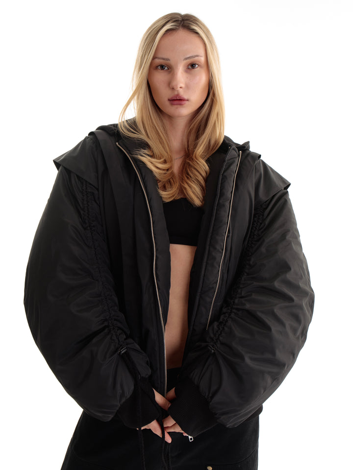 “AC” bomber black