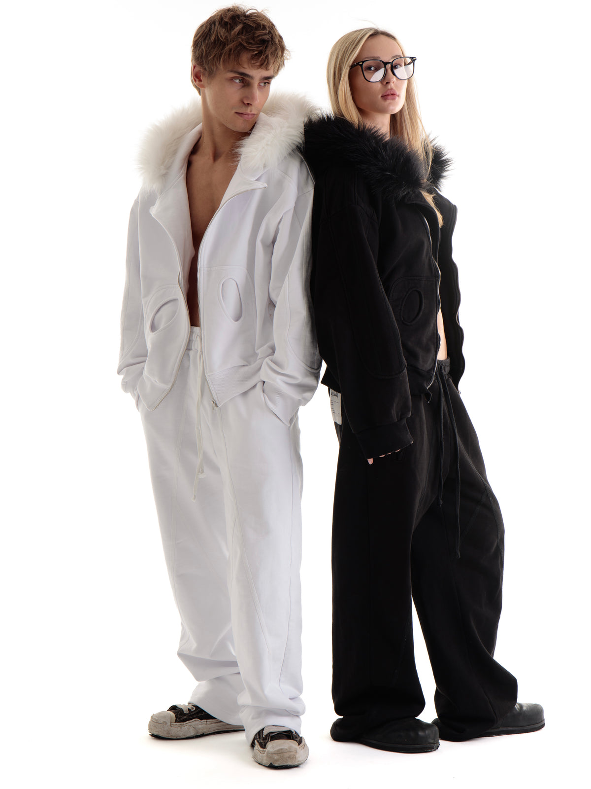 “Dulz” fur set black