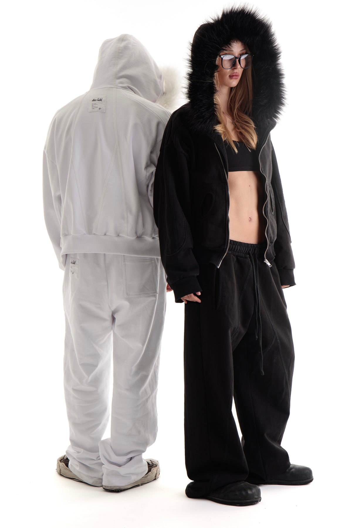 “Dulz” fur set black