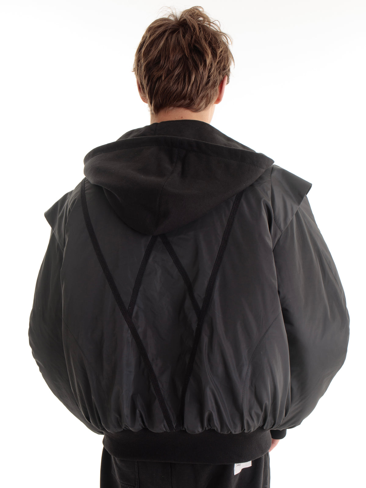 “AC” bomber black