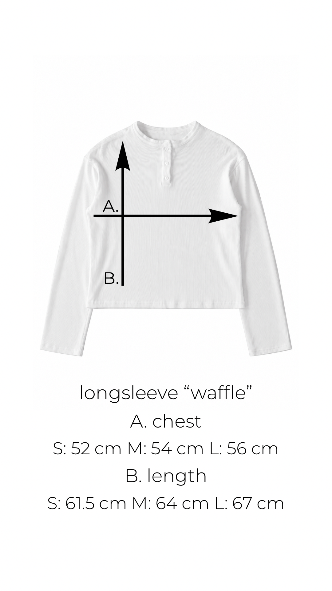 Waffle longsleeve