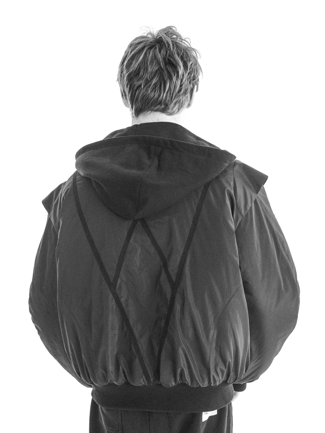 Back of the black AC bomber